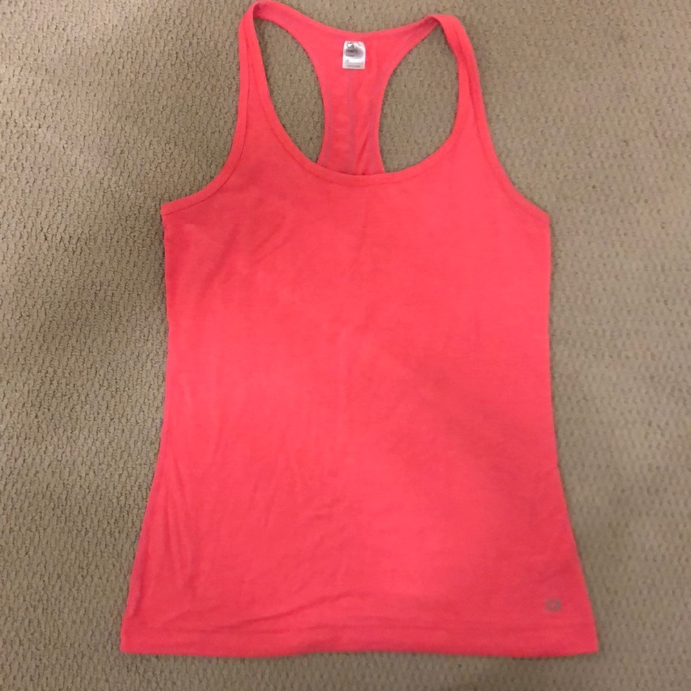 GapFit pink exercise tank